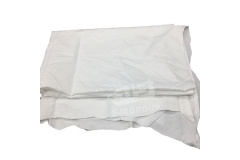 White Bed Sheet Rags - White Sheeting Rags (Regular Size)